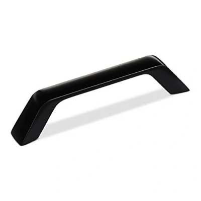 Abbildung von SO TECH® Möbelgriff Bügelgriff BLACKLINE II schwarz matt, Schrankgriff Aluminium (1 St), Bohrlochabstand (BA) 96 mm, inkl. M4 Befestigungsschrauben