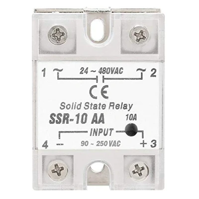Abbildung von Halbleiterrelais 230V, AC 90 250 V zum 24 480 AC, SSR 10 AA, 10A Halbleiterrelaismodul
