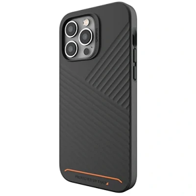 Abbildung von Apple iPhone 14 Pro Hülle MagSafe Kunststoff Gear4 Hard Case/Backcover Handyhülle Schwarz Shockproof/Stoßfest