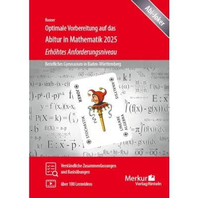 Abbildung von Optimale Vorbereitung auf das Abitur in Mathematik 2025 Erhöhtes Anforderungsniveau