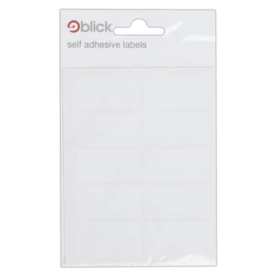 Abbildung von Docrafts Blick Labels 19x38mm White (70pcs) (RS003151) (DISCONTINUED)