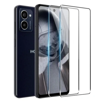 Abbildung von Heioloo [2 Stück Schutzfolie für HMD Pulse Pro Panzerglas, Blasenfrei, 9H Härte Panzer Schutz Glas, Anti KratzenFrei, Ultra klar Displayschutzfolie
