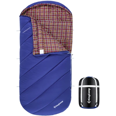 Abbildung von Deckenschlafsack Freespace 250 Winter Schlafsack Breit Baumwolle 12C