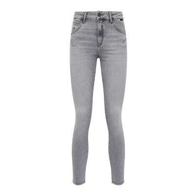 Abbildung von Mavi Sophie Jeans Slim Fit, Damen, Größe: 26x32, Grey brushed glam