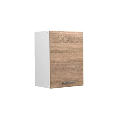 Abbildung von Vicco Hängeschrank R Line, Sonoma/Weiß, 45 cm