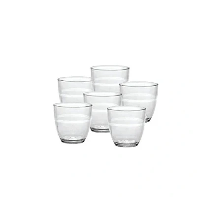 Abbildung von Duralex Tumbler Glas Gigogne, gehärtet, Trinkglas stapelbar 90ml gehärtet transparent 6 Stück
