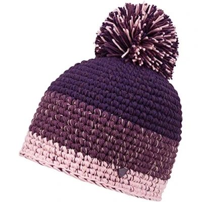 Abbildung von Ziener Herren INTERCONTINENTAL Bommel mütze/Warm, Gehäkelt, Dark Violet, Usex