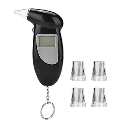 Abbildung von Alkoholtester Mini Alkoholtester, Professioneller Atemtestgerät Mit Lcd Bildschirm, Hoher Empfindlichkeit