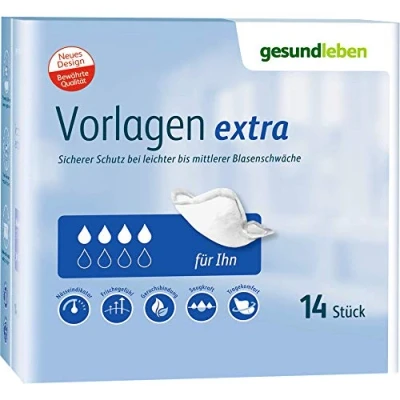 Abbildung von Gesund Leben Vorlagen Herren extra 10 St