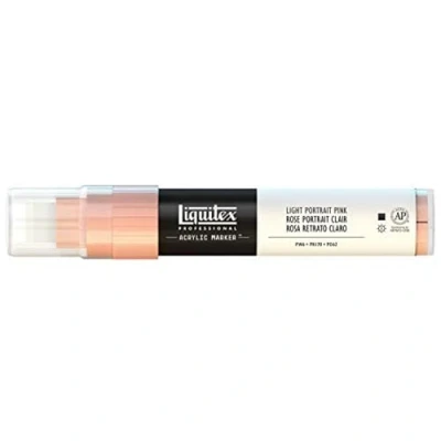 Abbildung von Liquitex 4610810 Professional Paint Marker, Acrylmarker mit hochpigmentierte Acrylfarbe auf Wasserbasis für den Innenbereich &amp; Außenbereich, breite Spitze Rosa Hell