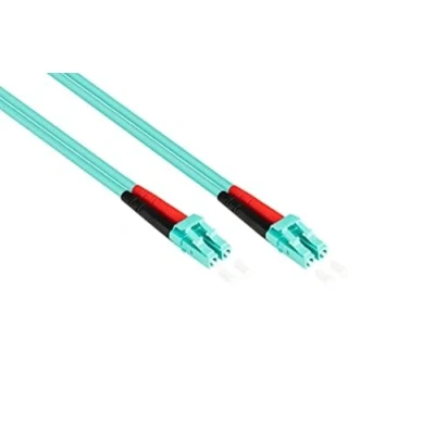 Abbildung von Patchkabel LWL Duplex OM3 (Multimode, 50/125) LC/LC, 2m, Good Connections®