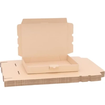 Abbildung von verpacking Maxibriefkartons 350 x 250 50 mm Maxibrief Braun MB 5 Innenmaß von 340 245 46 Versand Post Faltschachtel Versandschachtel Büchersendung optimal geeignet für den 25 Stück