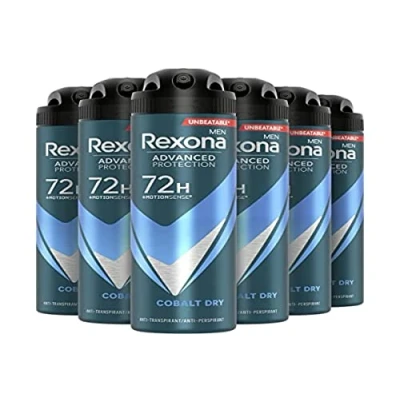 Abbildung von 6x Rexona Deospray Men Advanced Protection 72 h Cobalt Dry 150ml