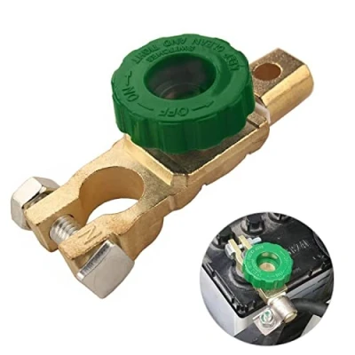 Abbildung von Universal Auto Batterie Trennschalter Hauptschalter für Marine Motorrad LKW Boot 12V/24V (Batterieklemme)