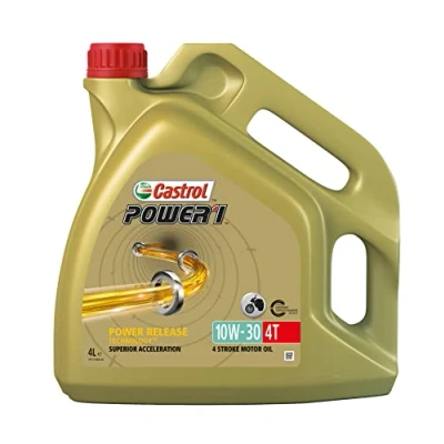 Abbildung von Castrol POWER 1 4T 10W 30 Four Stroke Motorcycle Engine Oil 4L
