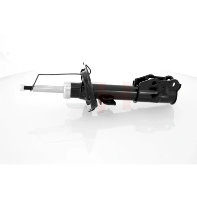 Abbildung von GH 352533V Stoßdämpfer Vorderachse, Vorderachse links Gasdruck Zweirohr Teleskop unten Auge, oben Stift FORD: FIESTA 6, 6 Van