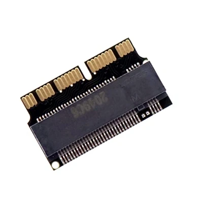 Abbildung von DOGFISH M.2 NVME PCIe 3.0 SSD Convert Adapter für MacBook Air Pro Retina Mid 2013 2014 2015 2016 2017, NVME/AHCI Upgraded Kit A1465 A1466 A1398 A1502