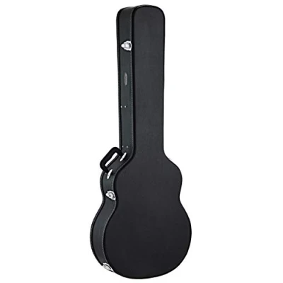 Abbildung von Ortega Guitars Koffer für Akustikbass schwarz, Economy Series Chrom Hardware, 130cm (OABCSTD)
