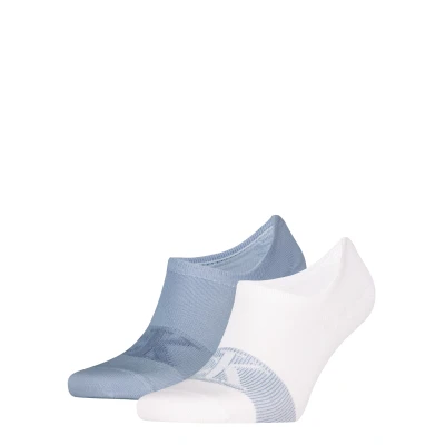 Abbildung von Calvin Klein Jeans Socken &quot;CKJ MEN FOOTIE HC 2P SHADOW RIB LOGO&quot;, (2 Paar), mit dezentem Logo Detail
