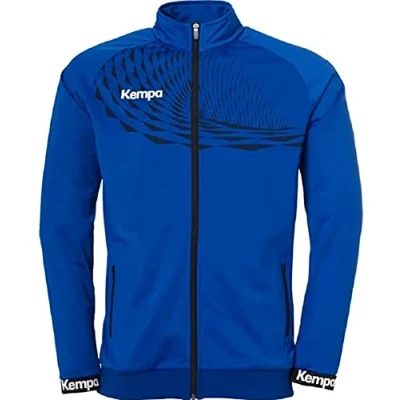Abbildung von Kempa Herren Wave 26 Poly Boys&#039; Sports Football Training Sweatshirt Sweatjacke, Blau (Royal/Navy), XL