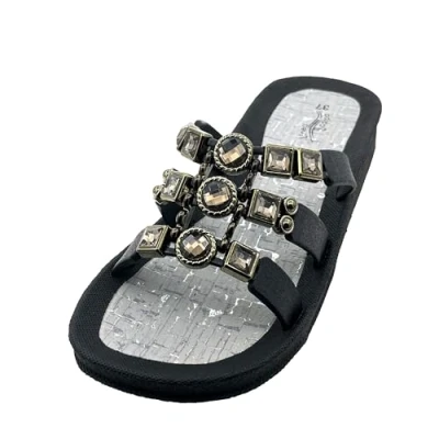 Abbildung von Linea Scarpa Damen Fußbett Luxus Badeschuhe Pantolette Thasos Schlappen