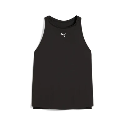 Abbildung von Puma Racerback TANK Top, Damen, Größe: Large, Black/white