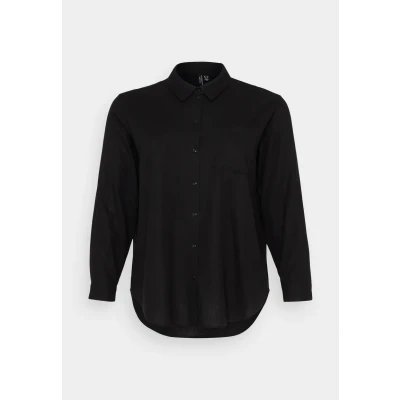 Abbildung von Vero Moda Curve Vmcmymilo Bluse, Damen, Größe: 46, Black