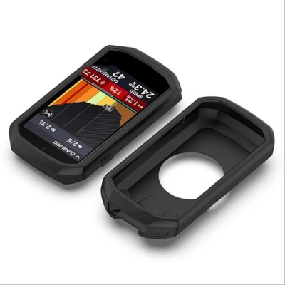 Abbildung von GIOPUEY Hülle Kompatibel mit Garmin Edge 1050, Silikon Stoßfeste Schutzhülle, Ultradünn Case Cover, Kein Geruch, Schwarz