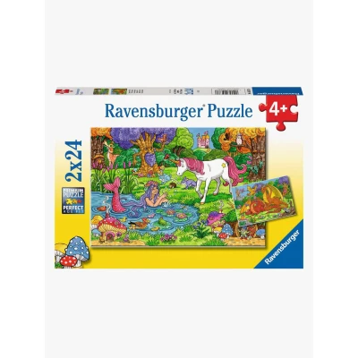Abbildung von Ravensburger Puzzles Magical Forest 2x24 Teile