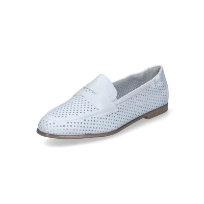 Abbildung von Tamaris Slipper, Damen, Größe: 39, Weiß Leder