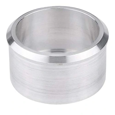 Abbildung von Auspuff Adapter motorrad,exhaust reducer 60 to 48,Motorrad Adapter,Aluminium 60mm bis 51mm Motocross Motorrad Mid Rohr Mittelrohr Link Connect Reduzierer Schalldämpfer Stecker