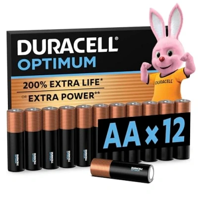 Abbildung von Duracell MN1500 AA Mignon Batterie Optimum 12er Blister