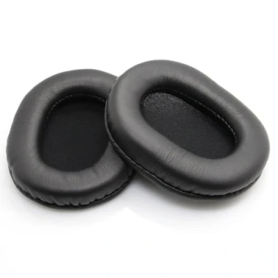 Abbildung von MMOBIEL Ersatz Ohrpolster für Audio Technica ATH M50 / M50X M50XBT M50RD M40X M30X M20X MSR7 SX1 Kopfhörer Protein PU Ersatzpolster Schwarz