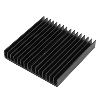Abbildung von DealMux Kühlkörper aus schwarzem Aluminium, 60 mm x 10