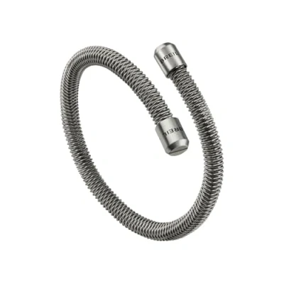 Abbildung von Breil Gioielli NEW Snake Bracciale Armband silvercoloured, Herren, Größe: 22, Silver coloured