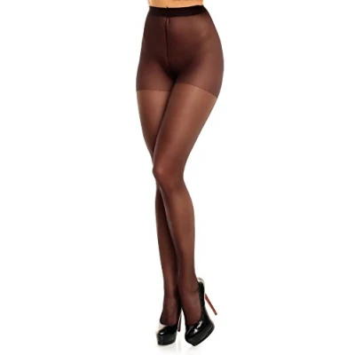 Abbildung von Glamory Damen Strumpfhose mit Naht Amore 20 DEN, Schwarz (Schwarz), XXXX Large (Herstellergröße: 4XL (60 62))