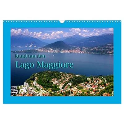 Abbildung von Rund um den Lago Maggiore (Wandkalender 2025 DIN A3 quer), CALVENDO Monatskalender