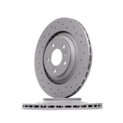 Abbildung von ZIMMERMANN SPORT COAT Z 100.3336.52 Bremsscheibe 330 22 6/5 5 112 außenbelüftet, gelocht beschichtet AUDI: A6 C6 Allroad, Avant, A7 Sportback