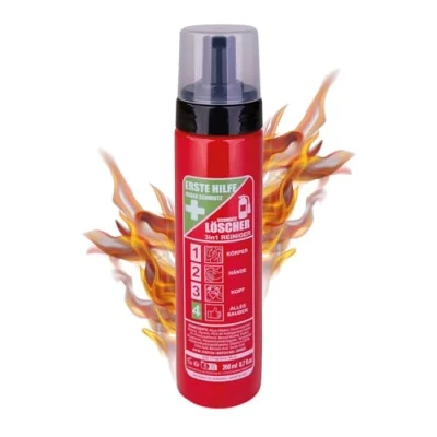 Abbildung von Accentra 3 in 1 Duschgel &amp; Shampoo SCHMUTZLÖSCHER Flasche Feuerlöscher Optik, 260ml &quot;Löschschaum&quot; für Körper, Hände und Haare im Feuerwehr Design