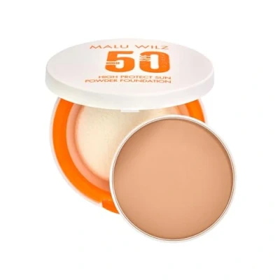 Abbildung von Malu Wilz High Protect Sun Powder Foundation SPF 50 REFILL I Nr. 30 Warm Beige 9,5 g 2in1 Kosmetik Hoher Sonnenschutz &amp; natürlich mattierende Puder