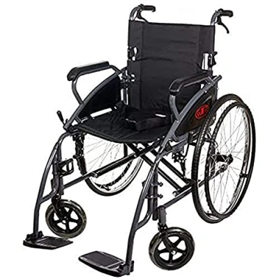 Abbildung von Antar AT52307 Ultraleicht Stahl Rollstuhl, 20000 g