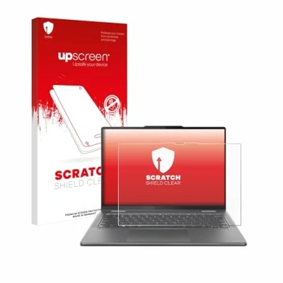 Abbildung von upscreen Schutzfolie für Lenovo Yoga 7 2 in 1 Gen 9 14&quot; Kristall klar, Kratzschutz, Anti Fingerprint