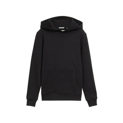 Abbildung von TOM Tailor MIT RÜCKENPRINT Kapuzenpullover für Kinder, Größe: 152, Heavy black