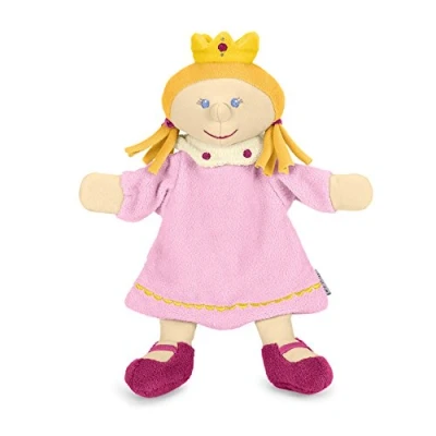 Abbildung von Sterntaler 3601653 Handpuppe Prinzessin, 30 x 27 9 cm, Lila
