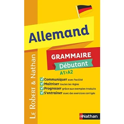 Abbildung von Le Robert et Nathan Allemand Grammaire Débutant A1 A2