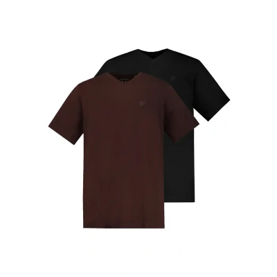 Abbildung von JP1880 Tshirt basic, Herren, Größe: 3XL, Wijnrood