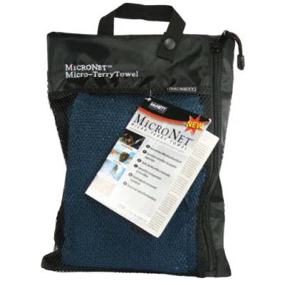Abbildung von Mcnett Micro Frottee Handtuch, dunkelblau, Größe XL