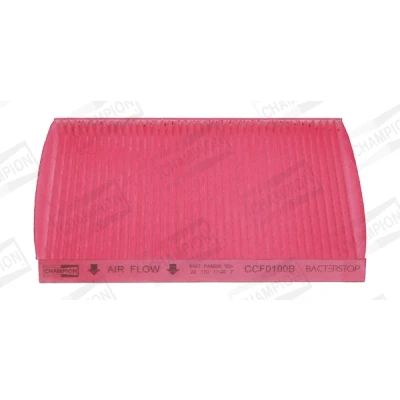 Abbildung von CHAMPION CCF0100B Innenraumfilter mit antibakterieller Wirkung 201 174 17 FIAT: 500 Schrägheck, Panda II C Cabrio