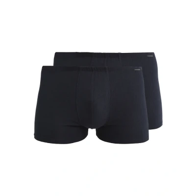 Abbildung von Schiesser Essential Shorts 2 PACK Panties, Herren, Größe: Large, Dunkelblau