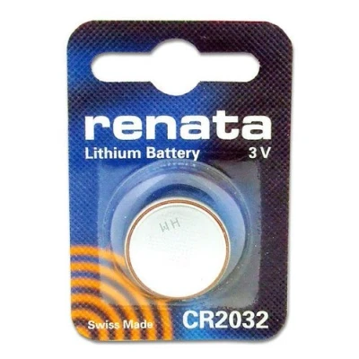 Abbildung von 1 x Renata 2032 Lithium Knopfzelle